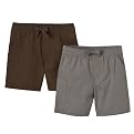 Newborn Boys' Circo&reg; 2-pack Shorts - Gray/Brown