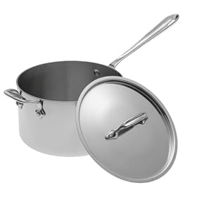 All-Clad Stainless 4-Quart Saucepan with Loop