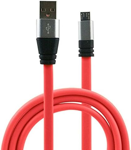 Quantum Durable Apple Certified Lightning to USB Charge and Sync Cable for iPhone 5/6/6s/Plus/iPad Mini/Air/Pro 3ft X1 (Hot pink)