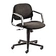 Hon 4002AB12T Manager Mid-Back Swivel Chair, 26 in.x26-1/4 in.x35-1/2 in., Gray