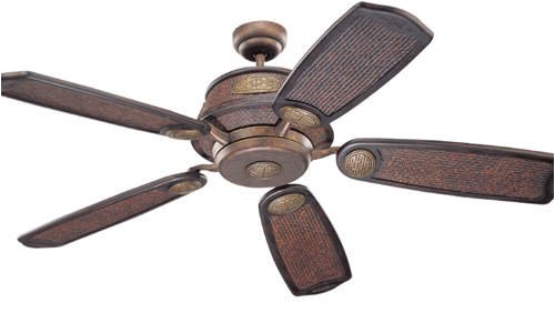 5MYR56TB Ming Dynasty Tuscan Bronze Fan