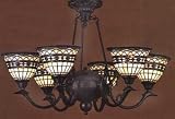 LAMPS BEAUTIFUL Tiffany Style Roman Chandelier by Meyda Tiffany--Excellent customer service--see our feedback.