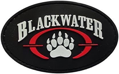 FODR Black Water Tactical Rubber PVC Patches