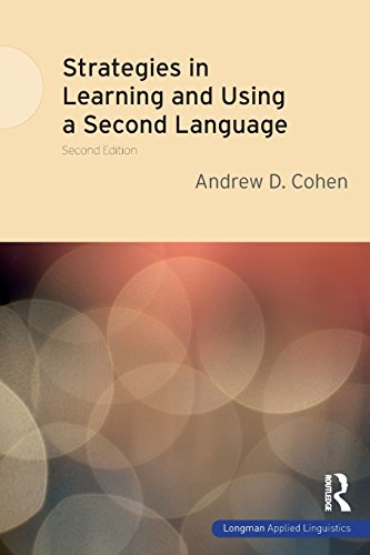 strategies in learning and using a second language longman applied linguistics