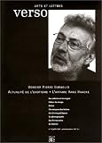 Verso. Dossier Pierre Buraglio. Actualit&eacute; de l'&eacute;xotisme. L'Affaire Hans Haacke
