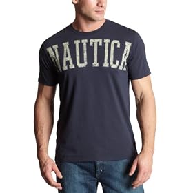 Nautica Jeanswear Men's Graphic Tee Shirt