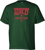 Minnesota Wild -Black- Primary Logo T-Shirt - XX-Large