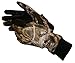 Glacier Glove Unisex Alaska Pro Waterproof Breathable Touchscreen Compatible Gloves with Goat Skin Leather Palm & Thinsulate Lining | for Outdoors, Hunting, Fishing, Hiking, Realtree Max 7, Medium