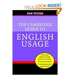 The Cambridge Guide to English Usage