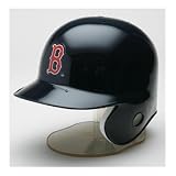 Boston Red Sox Miniature Replica MLB Batting Helmet w/Left Ear Covered by Riddell