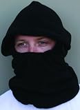 Zan Headgear Fleece Clench Balaclava , Color: Black, Size: OSFM WB114CF