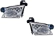 1997-2004 (1998 1999 2000 2001 2002 2003 97 98 99 00 01 02 03 04) Oldsmobile Silhouette Headlight Assembly - One Pair (Both Driver and Passenger Sides) - DOT Certified Headlight