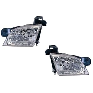 1997-2005 Chevy Venture Headlight Assembly (1998 1999 2000 2001 2002 2003 2004 97 98 99 00 01 02 03 04 05) - One Pair(Both Driver and Passenger Sides) - DOT Certified Headlight