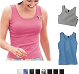 Silver for Her by Hanes - Ladies Wide-Strap Tank Top (SL14)