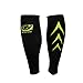 Go Gear Sports Calf Compression Sleeve Fits Women's and Men - Running Cycling Basketball Crossfit Baseball Soccer Volleyball Traveling - Shin Splint Support Brace - True Graduated Compression