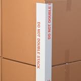 Box Partners EP3348160DS 3 in. x 3 in. x 48 in. .160 DO NOT DOUBLE STACk Edge Protectors- 1600