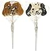 Dog Shaped Suckers - 12 Individually Wrapped Puppy Lollipops - Party Favors and Candy