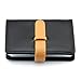 Partstock(TM) PU Leather Credit Card Holder ID Case - Book Style With 26 Card Pockets Size:4.2L X 3 X 0.7 Inches.(Black)