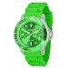 Gr�ne Madison New York Unisex Armbanduhr - Sonderedition mit durchsichtigem Uhrengeh�use