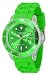 Grüne Madison New York Unisex Armbanduhr - Sonderedition mit durchsichtigem Uhrengehäuse