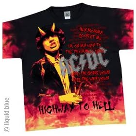 AC-DC T-Shirt - Hell (Tie-Dye)