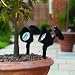 Box of 2 solar spotlights spots garden lights