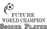 Soccer Player - Black Tank Top