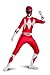 Disguise Sabans Mighty Morphin Power Rangers Red Ranger Bodysuit Adult/Teen Costume