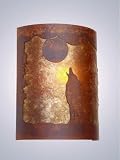 Bark at the Moon Timber Ridge Sconce