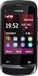 Nokia C2-02 Smartphone (6,6 cm (2,6 Zoll) Touchscreen, 2 Megapixel Kamera, Bluetooth) chrome schwarz