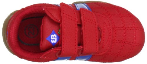 Eb Kids 681012, Chaussures basses mixte bébé - Rouge (Rot/Blau), 24 EU