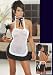 Dreamgirl Women's Dreamgirl Ooh La La French Maid Lingerie Set - 4933,Black/White,One Size