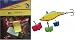 Dolphins Multi Color Treble Hook Point Protectors - 12 Pack