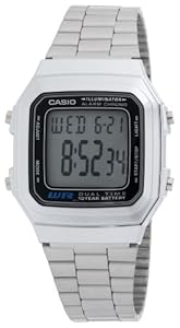 Casio Men's A178WA-1A Illuminator Bracelet Digital Watch