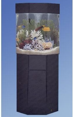 AquaCustom 35 Gallon Pentaview Pentagon Aquarium by Midwest Tropical Fountain