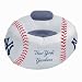 New York Yankees - MLB Vinyl Inflatable Chair w/ faux suede cushions - 42x42x40