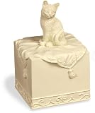 AngelStar 14 Cubic Inch Pet Urn for Cat