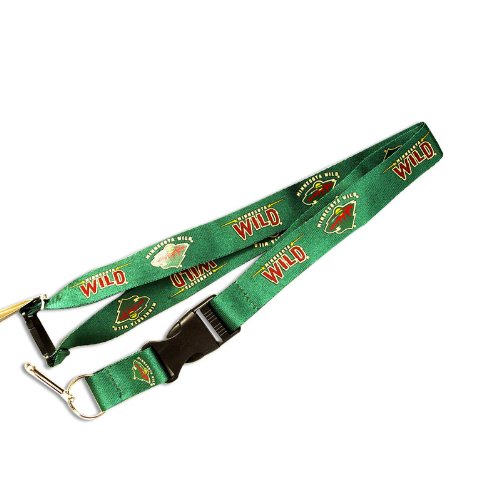 Minnesota Wild Lanyard Keychain Id Ticket Clip