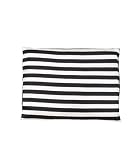 Jane Inc. Silk Sleep Aid Pillow – Lavender Filled – Black & White Stripes