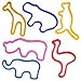 Silly Bandz Zoo Animals - 48 Pack