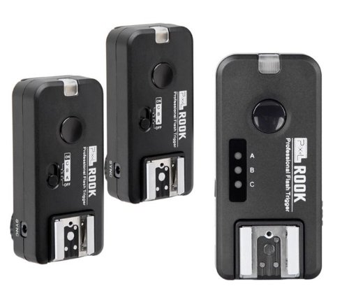 Pixel Rook émetteur/récepteur set avec 2 récepteurs pour Canon EOS