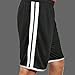 Men's Shorts Mesh Athletic Short with Reflective Stripes by Sketon with Pockets