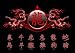Empire 17031 Chinese Writing - Zodiac - Dragon, Poster ca. 91,5 x 61 cm