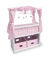 Badger Toys Doll Crib with Canopy and Baskets
From Badger Basket
