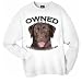 Labrador Retriever CHOCOLATE Owned By Adult Sweatshirt