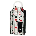 Brunello Insulated 2-Bottle Neoprene Wine Tote - Abacus