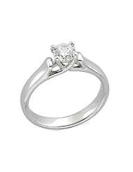 Diamond Solitaire Engagement Ring Platinum by