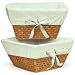 Baby : Badger Basket Honey Basket with Sage Gingham Liner
