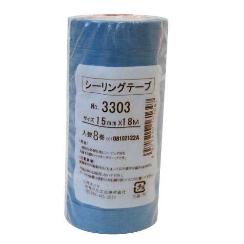 Cover image : シーリングテープ No.3303 筒 8巻入 15mm×18M