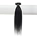 Emosa Luxury Remy Clip in Human Hair Extensions #1 Jet Black